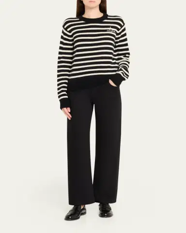 Marc Jacobs Joy Striped Crewneck Sweater | Thumbnail 2 Marc Jacobs Joy Striped Crewneck Sweater | Thumbnail 2