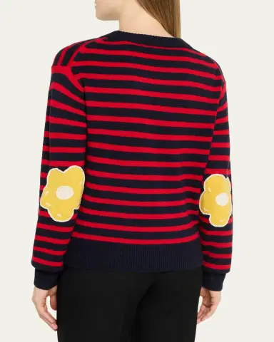 Marc Jacobs Joy Striped Crewneck Sweater | Thumbnail 11 Marc Jacobs Joy Striped Crewneck Sweater | Thumbnail 11