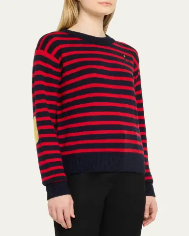 Marc Jacobs Joy Striped Crewneck Sweater | Thumbnail 12 Marc Jacobs Joy Striped Crewneck Sweater | Thumbnail 12