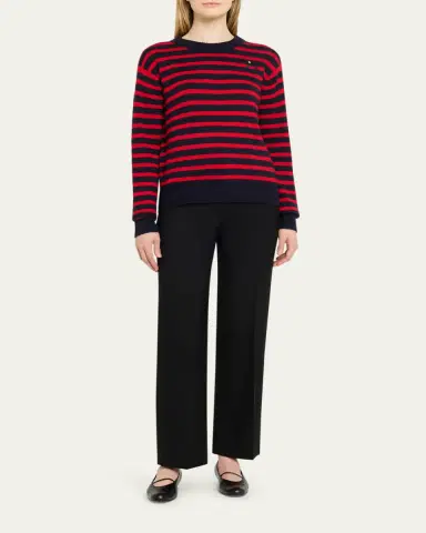 Marc Jacobs Joy Striped Crewneck Sweater | Thumbnail 10 Marc Jacobs Joy Striped Crewneck Sweater | Thumbnail 10