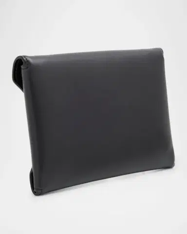 The Row Leather Envelope Clutch with Strap | Thumbnail 2