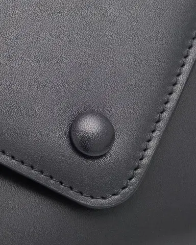 The Row Leather Envelope Clutch with Strap | Thumbnail 4
