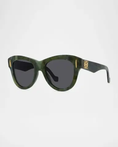 Loewe Anagram 51mm Butterfly Sunglasses | Thumbnail 2 Loewe Anagram 51mm Butterfly Sunglasses | Thumbnail 2
