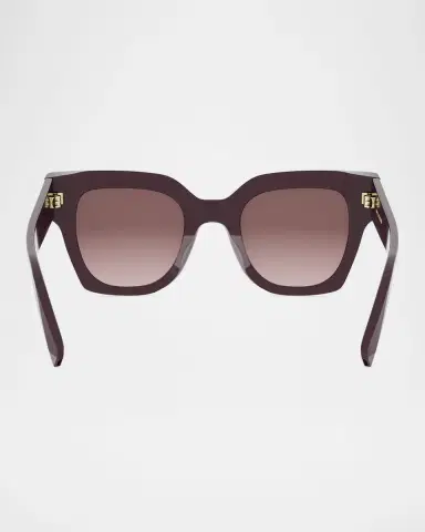 BVLGARI B. Zero1 Acetate Square Sunglasses | Thumbnail 4 BVLGARI B. Zero1 Acetate Square Sunglasses | Thumbnail 4