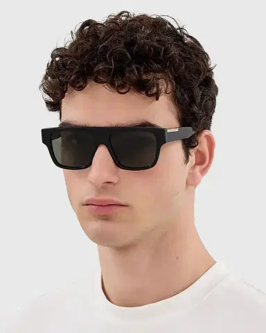 Gucci Men's Subtle Web 53mm Square Acetate Sunglasses | Thumbnail 3 Gucci Men's Subtle Web 53mm Square Acetate Sunglasses | Thumbnail 3