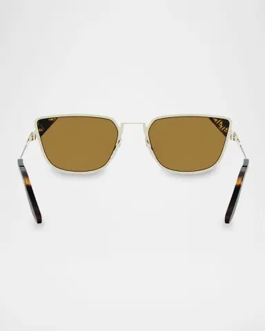 Fendi Signature Square Metal Sunglasses | Thumbnail 5 Fendi Signature Square Metal Sunglasses | Thumbnail 5
