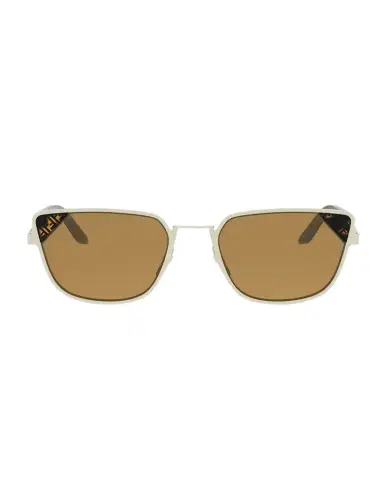 Fendi Signature Square Metal Sunglasses | Thumbnail 1 Fendi Signature Square Metal Sunglasses | Thumbnail 1
