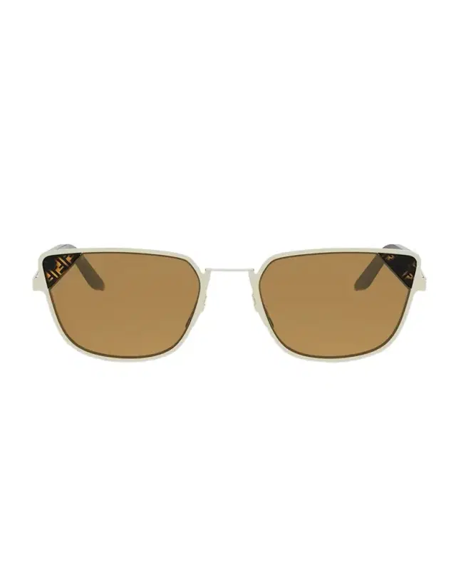 Signature Square Metal Sunglasses