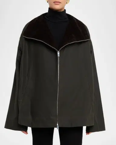 TOTEME Zipped Country Jacket | Thumbnail 3 TOTEME Zipped Country Jacket | Thumbnail 3