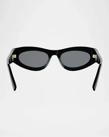 Fendi FF Diamonds 51mm Oval Sunglasses | Thumbnail 5