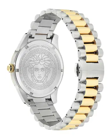 Versace Men's Apodis 41mm Two-Tone Bracelet Watch | Thumbnail 1