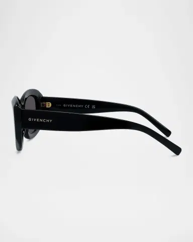 Givenchy GV Day Acetate Oval Sunglasses | Thumbnail 3