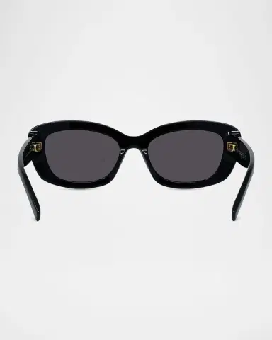 Givenchy GV Day Acetate Oval Sunglasses | Thumbnail 4