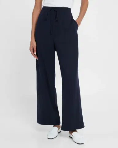Toteme Fluid Winter Drawstring Trousers | Thumbnail 3 Toteme Fluid Winter Drawstring Trousers | Thumbnail 3