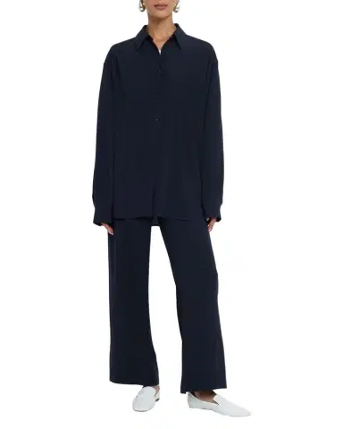 Toteme Fluid Winter Drawstring Trousers | Thumbnail 1 Toteme Fluid Winter Drawstring Trousers | Thumbnail 1