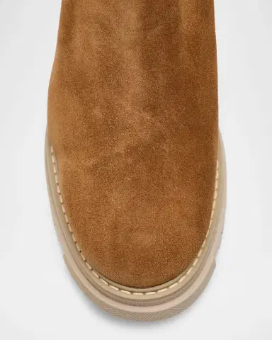 La Canadienne Dimitri Shearling-Lined Waterproof Suede Knee-High Boots | Thumbnail 3