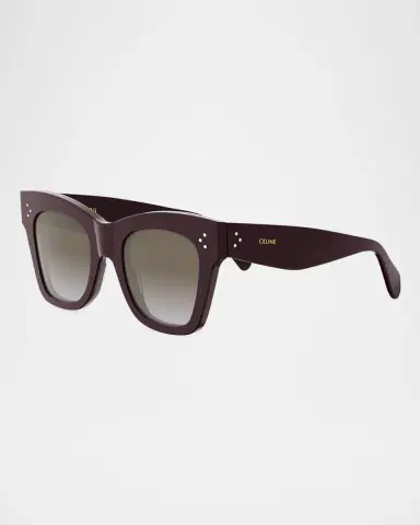 Celine 3 Dots Acetate Cat-Eye Sunglasses | Thumbnail 2