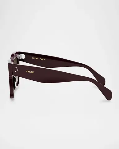 Celine 3 Dots Acetate Cat-Eye Sunglasses | Thumbnail 3