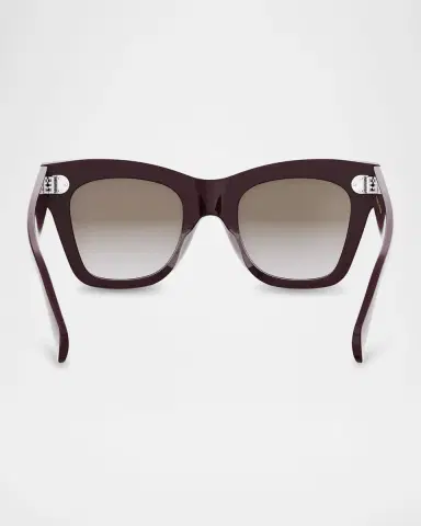 Celine 3 Dots Acetate Cat-Eye Sunglasses | Thumbnail 4