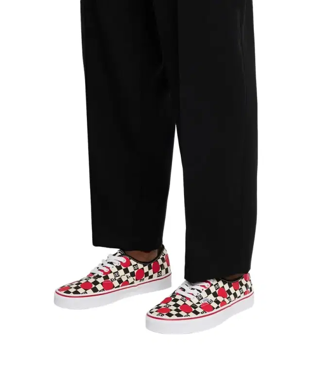 Valentino Garavani x Vans Men 's Authentic Checkerboard Canvas Low-Top Sneakers