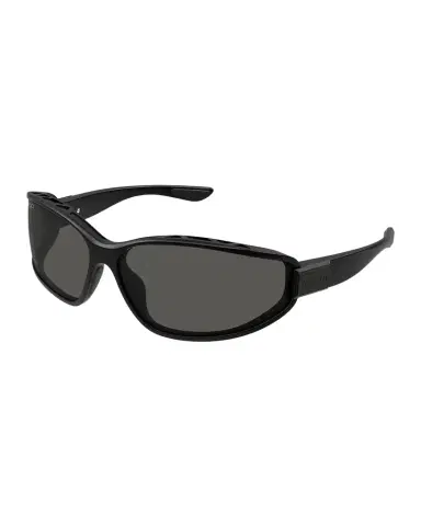 Gucci Men's Rectangular Acetate Wrap Sunglasses | Thumbnail 1