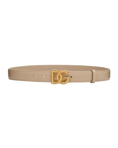 Dolce & Gabbana Leather Logo Buckle Belt | Thumbnail 2 Dolce & Gabbana Leather Logo Buckle Belt | Thumbnail 2