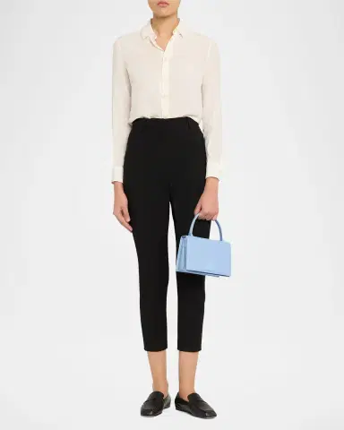 Akris Alice Small Leather Top-Handle Bag | Thumbnail 4