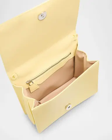 Akris Alice Small Leather Top-Handle Bag | Thumbnail 8