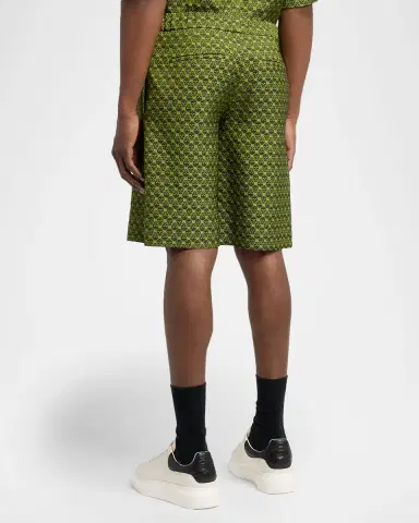McQueen Men 's Skull Pyjama Shorts | Thumbnail 2