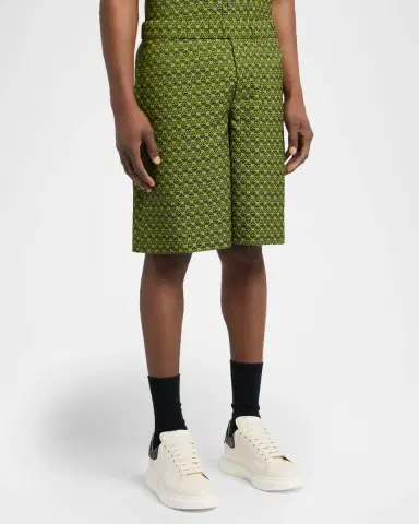 McQueen Men 's Skull Pyjama Shorts | Thumbnail 3