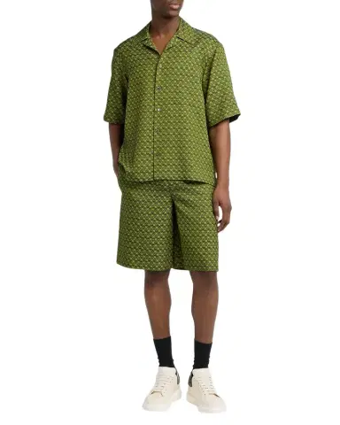 McQueen Men 's Skull Pyjama Shorts | Thumbnail 1
