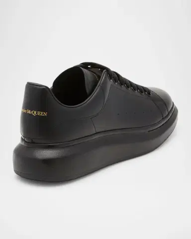 Alexander McQueen Men's Smooth Leather Oversized Sneakers | Thumbnail 2 Alexander McQueen Men's Smooth Leather Oversized Sneakers | Thumbnail 2