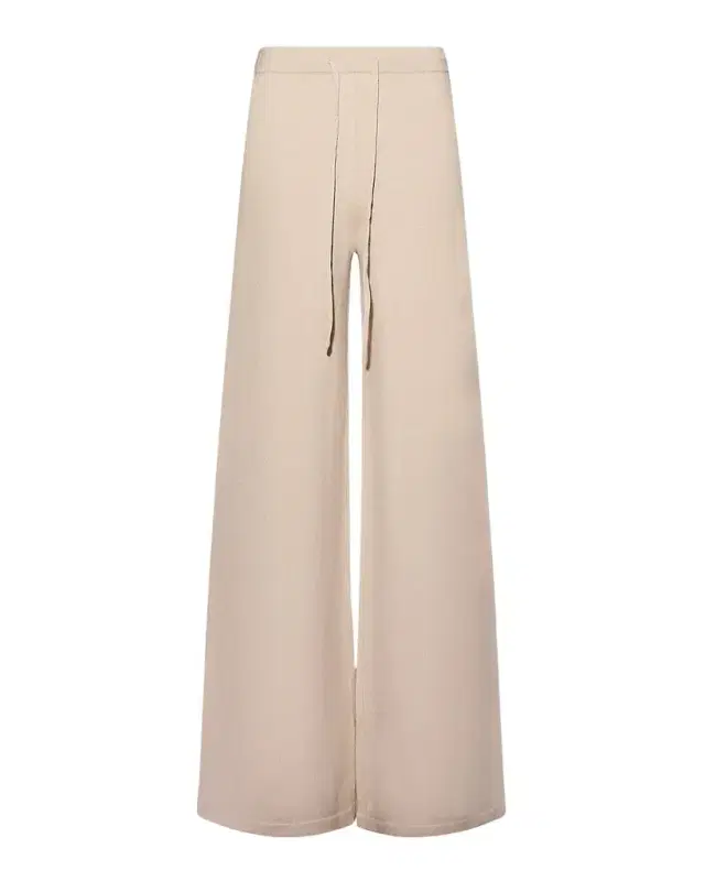 Merino Knit Wide-Leg Trousers
