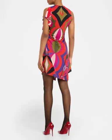 Pucci Abito Jersey Mini Dress | Thumbnail 2 Pucci Abito Jersey Mini Dress | Thumbnail 2