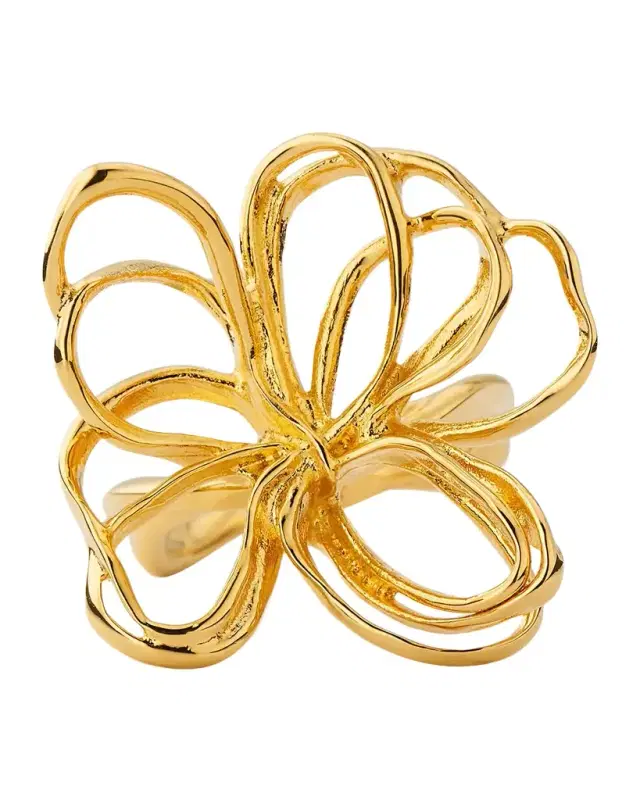 Wire Flower Ring
