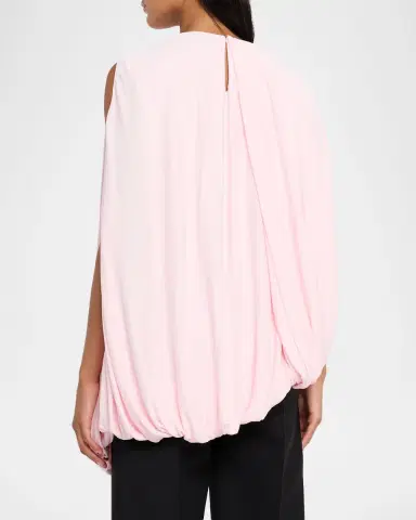 Loewe Draped Viscose Bubble Top | Thumbnail 2 Loewe Draped Viscose Bubble Top | Thumbnail 2