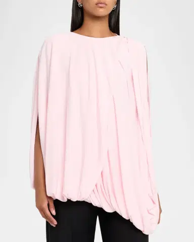 Loewe Draped Viscose Bubble Top | Thumbnail 3 Loewe Draped Viscose Bubble Top | Thumbnail 3