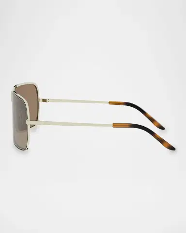 Fendi Fendiness Metal Semi-Shield Sunglasses | Thumbnail 4 Fendi Fendiness Metal Semi-Shield Sunglasses | Thumbnail 4