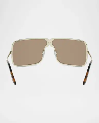 Fendi Fendiness Metal Semi-Shield Sunglasses | Thumbnail 5 Fendi Fendiness Metal Semi-Shield Sunglasses | Thumbnail 5