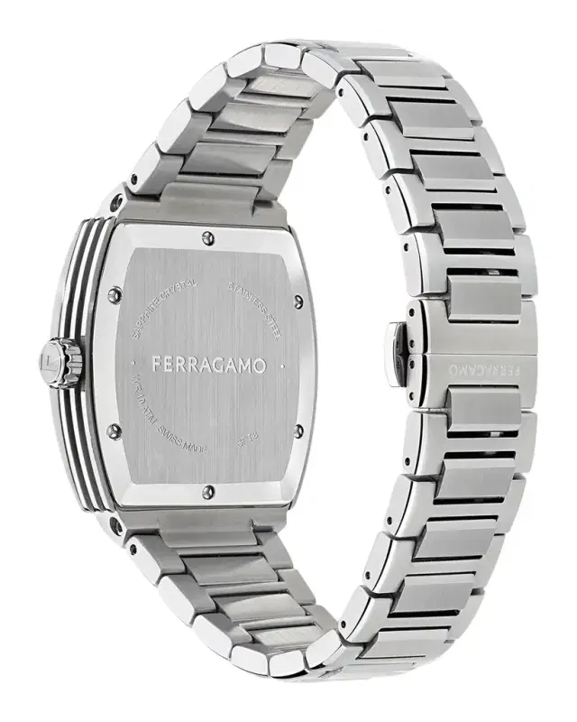 Ferragamo Men 's F80 42mm Stainless Steel Bracelet Watch