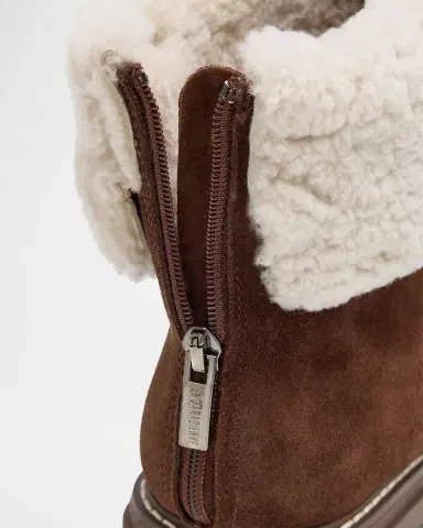 La Canadienne Dory Shearling-Lined Waterproof Suede Ankle Boots | Thumbnail 2 La Canadienne Dory Shearling-Lined Waterproof Suede Ankle Boots | Thumbnail 2