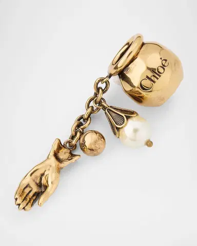 See By Chloé Sphere Hand and Pearly Dice Charm | Thumbnail 2