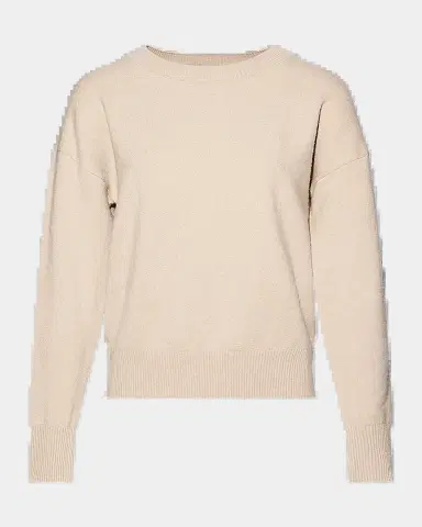 Yves Salomon Merino Knit Crewneck Sweater | Thumbnail 2 Yves Salomon Merino Knit Crewneck Sweater | Thumbnail 2
