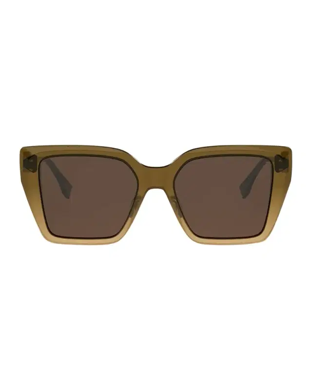 FF Diamonds 54mm Square Sunglasses