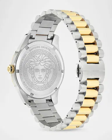 Versace Men's Apodis 41mm Two-Tone Bracelet Watch | Thumbnail 3