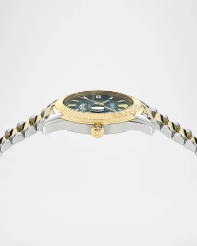 Versace Men's Apodis 41mm Two-Tone Bracelet Watch | Thumbnail 4