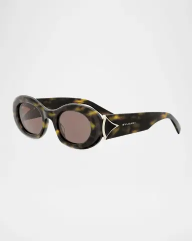 BVLGARI Divas ' Dream 50mm Oval Sunglasses | Thumbnail 2
