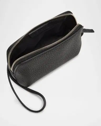 THE ROW Owen Leather Wristlet Pouch | Thumbnail 3