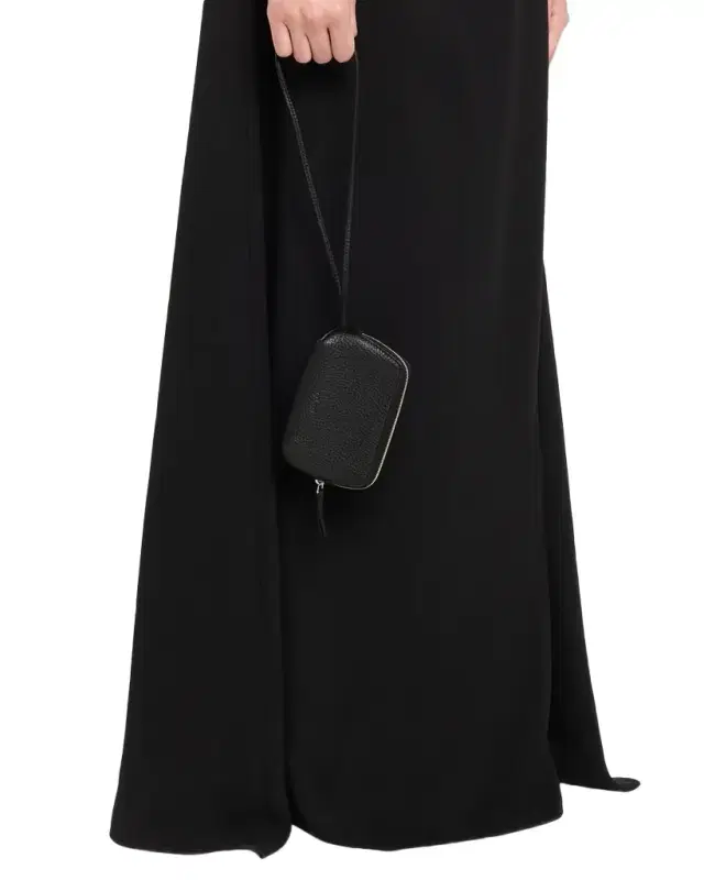 THE ROW Owen Leather Wristlet Pouch
