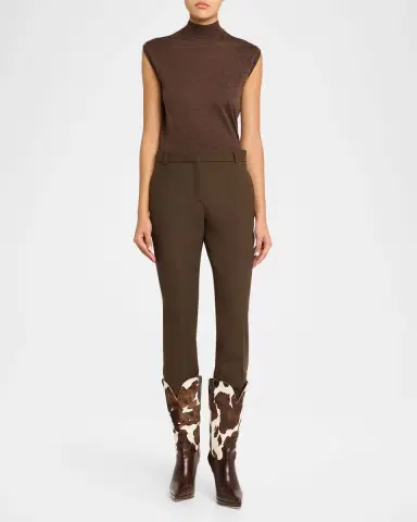 Partlow Izzie Spotted Pony Hair and Leather Stiletto Cowgirl Boots | Thumbnail 2 Partlow Izzie Spotted Pony Hair and Leather Stiletto Cowgirl Boots | Thumbnail 2